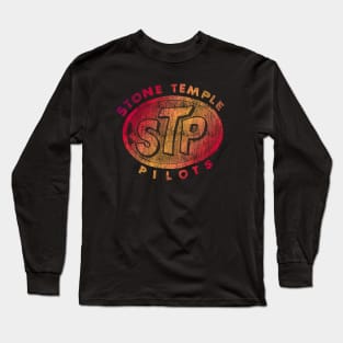 STP || Gradient Overlay || Cracked Long Sleeve T-Shirt